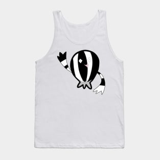 The Black White Balloon Tank Top